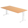 MEGA 2E W | 200x100 | Schreibtisch höhenverstellbar - buerostuhl24