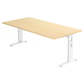 MEGA 2E W | 200x100 | Schreibtisch höhenverstellbar - buerostuhl24
