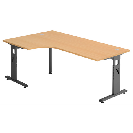 MEGA 82 G | 200x120 | Schreibtisch höhenverstellbar - buerostuhl24