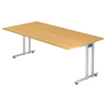 NANO 2E S | 200x100 | Schreibtisch - buerostuhl24