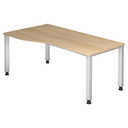 QUEO 18 S | 180x100 | Schreibtisch höhenverstellbar