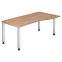 QUEO 18 S | 180x100 | Schreibtisch höhenverstellbar