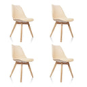 SCANDI 4 | 4er Pack - Schalenstuhl