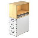 SIGNA SCA1 | Aufsatz-Regal zu SIGNA SC - Standcontainer