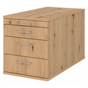 SIGNA TC30 | Rollcontainer mit 3 Schüben | Holz - Rollcontainer