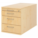 SIGNA TC30 | Rollcontainer mit 3 Schüben | Holz - Rollcontainer