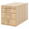 SIGNA TC30 | Rollcontainer mit 3 Schüben | Holz - Rollcontainer - buerostuhl24