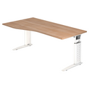 UNDA 18 W | 180x100 | Schreibtisch höhenverstellbar