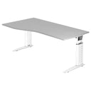 UNDA 18 W | 180x100 | Schreibtisch höhenverstellbar