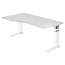 UNDA 18 W | 180x100 | Schreibtisch höhenverstellbar