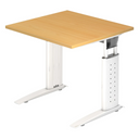 UNDA 8 W | 80x80 | Schreibtisch höhenverstellbar - buerostuhl24