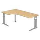 UNDA 82 S | 200x120 | Schreibtisch höhenverstellbar