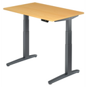 XBHM 12 GG | 120x80 | Schreibtisch elektrisch höhenverstellbar