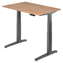 XBHM 12 GG | 120x80 | Schreibtisch elektrisch höhenverstellbar