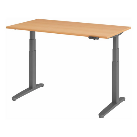 XBHM 14 GG | 140x80 | Schreibtisch elektrisch höhenverstellbar - buerostuhl24