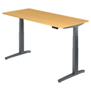 XBHM 19 GG | 180x80 | Schreibtisch elektrisch höhenverstellbar