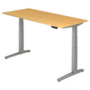 XBHM 19 SS | 180x80 | Schreibtisch elektrisch höhenverstellbar