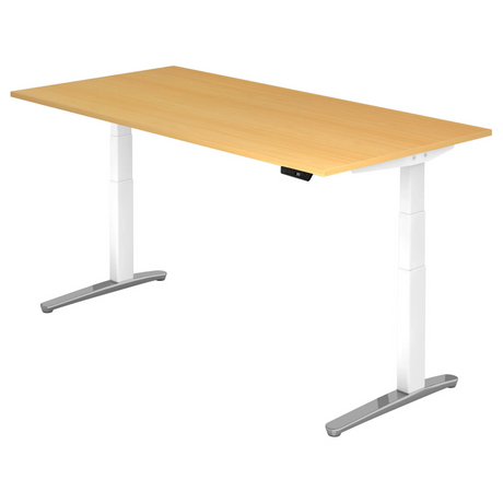 XBHM 2E WC | 200x100 | Schreibtisch elektrisch höhenverstellbar - buerostuhl24