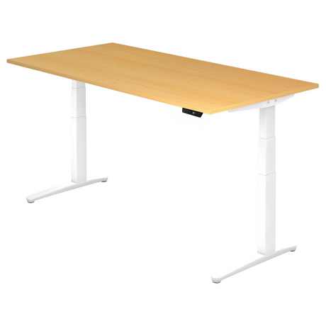 XBHM 2E WW | 200x100 | Schreibtisch elektrisch höhenverstellbar - buerostuhl24