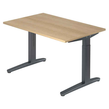 XTRA XB 12 GG | 120x80 | Schreibtisch höhenverstellbar - buerostuhl24