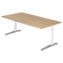 XTRA XB 2E WC | 200x100 | Schreibtisch höhenverstellbar - buerostuhl24