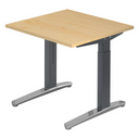 XTRA XB 8 GC | 80x80 | Schreibtisch höhenverstellbar - buerostuhl24