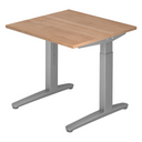 XTRA XB 8 SS | 80x80 | Schreibtisch höhenverstellbar