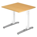 XTRA XB 8 WC | 80x80 | Schreibtisch höhenverstellbar - buerostuhl24